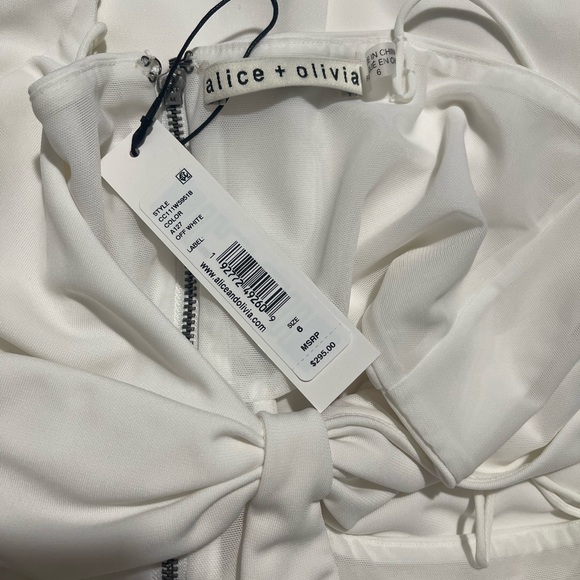 NWT Alice & Olivia Havana Cut Out Jersey Maxi Dress in Sz 6 - Picture 13 of 15